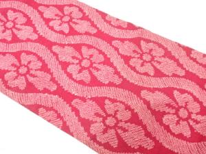 アンティーク　絞り　立涌に花菱模様名古屋帯